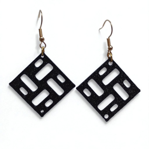 Brincos Geométricos Elegance Ultraleve